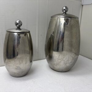 Lot of 2 Il Mulino New York Stainless Steel French Coffee Press Insulated
